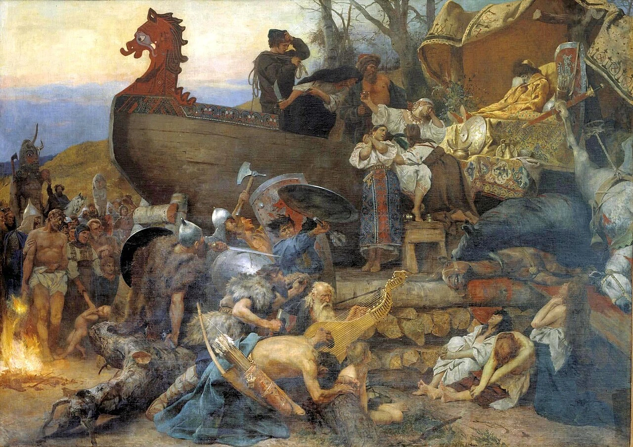 Henryk Siemiradzki - Funerale del nobile ruteno